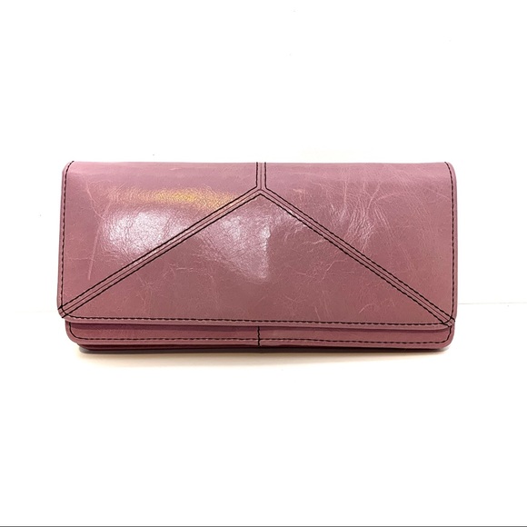 HOBO Handbags - HOBO Double snap wallet Rose color NWOT